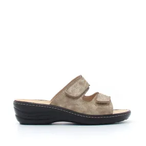 Synthetic Leather Slides