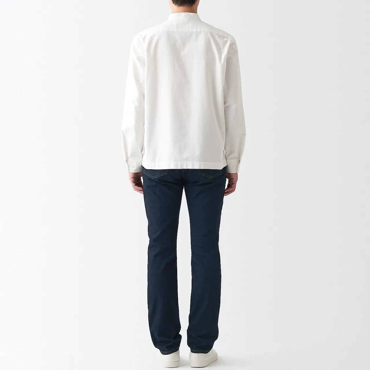 Pantaloni slim in denim elasticizzato Lunghezza gamba extra lunga
